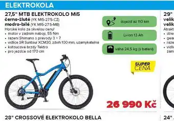 Auto Kelly 27,5 mtb elektrokolo mi5 nabídka
