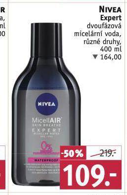 Rossmann Nivea expert micelární voda nabídka