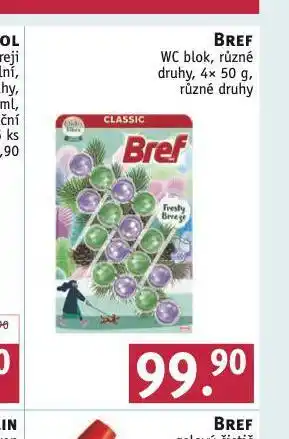 Rossmann Bref wc blok nabídka