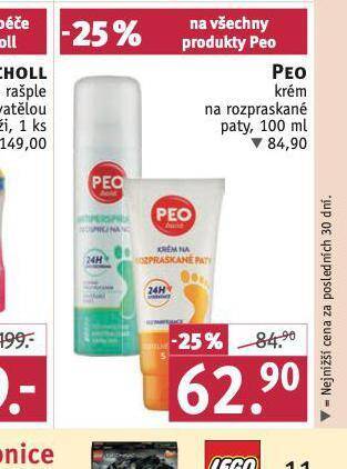 Rossmann Peo krém nabídka