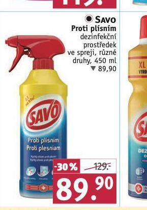 Rossmann Savo proti plísním nabídka