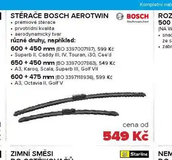 Auto Kelly Stěrače bosch aerotwin nabídka