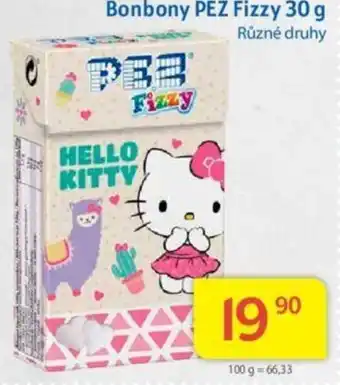 Kubík potraviny Bonbony PEZ Fizzy 30 g nabídka