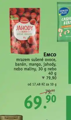 Rossmann Emco mrazem sušené ovoce nabídka