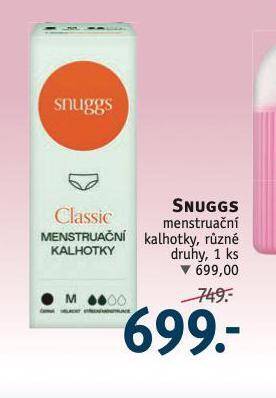 Rossmann Snuggs menstruakční kalhotky nabídka