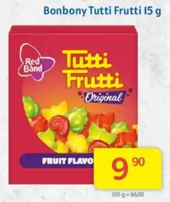 Kubík potraviny Bonbony Tutti Frutti 15 g nabídka