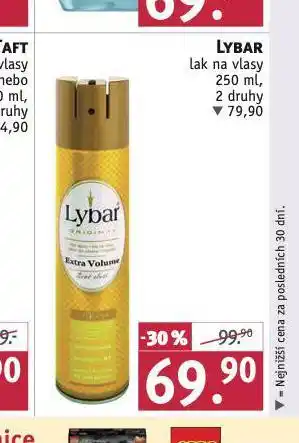 Rossmann Lybar lak na vlasy nabídka