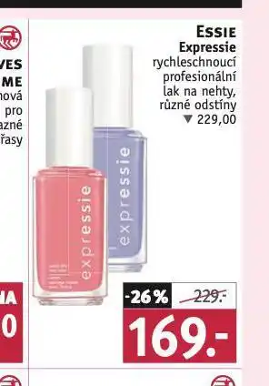 Rossmann Essie lak na nehty nabídka