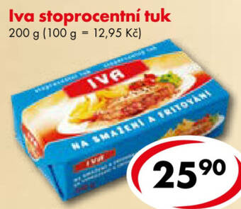 CBA Iva stoprocentní tuk 200 g nabídka