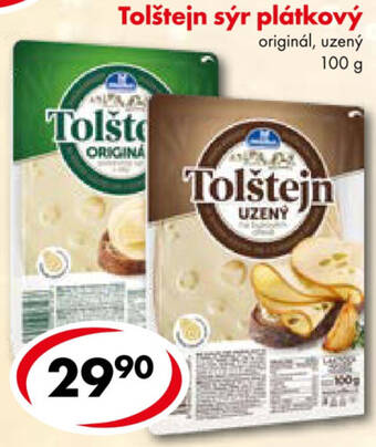 CBA Tolštejn sýr plátkový nabídka