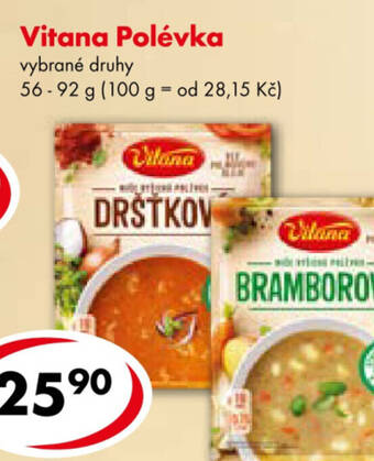 CBA Vitana Polévka nabídka