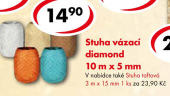 CBA Stuha vázací diamond 10 m x 5 mm nabídka