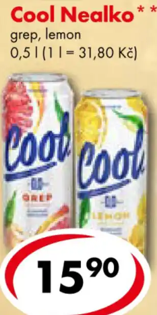 CBA Cool Nealko nabídka