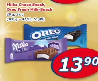 ESO MARKET Milka Choco Snack, Oreo Fresh Milk-Snack nabídka