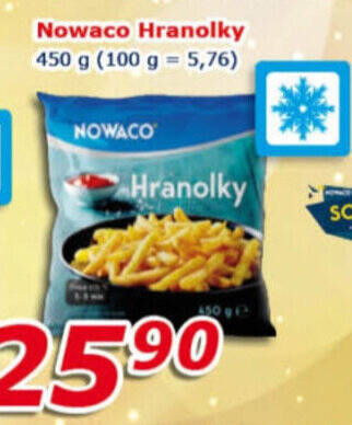 ESO MARKET Nowaco Hranolky 450 g nabídka