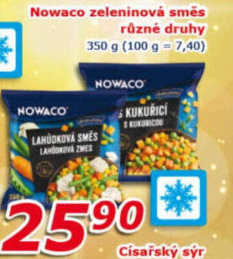 ESO MARKET Nowaco zeleninová směs různé druhy 350 g nabídka