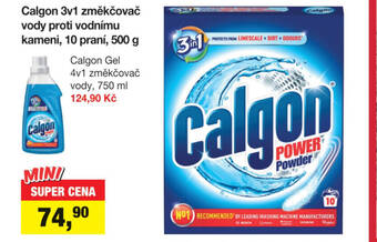 Šlak Calgon 3v1 změkčovač vody proti vodnímu kameni, 10 praní, 500 g nabídka