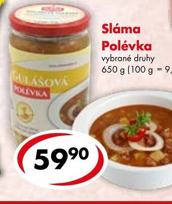 CBA Sláma Polévka nabídka