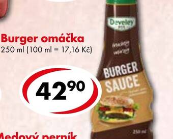 CBA Burger omáčka 250 ml nabídka
