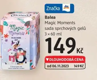 dm drogerie Balea Magic Moments nabídka