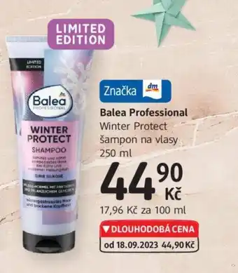 dm drogerie Balea Professional Winter Protect šampon na vlasy 250 ml nabídka