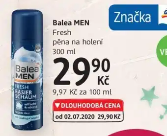 dm drogerie Balea MEN Fresh pěna na holení 300 ml nabídka