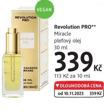 dm drogerie Revolution PRO Miracle pleťový olej 30 ml nabídka