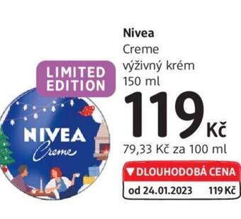 dm drogerie Nivea Creme výživný krém 150 ml nabídka