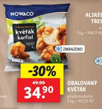 Lidl OBALOVANÝ KVĚTÁK nabídka