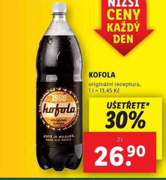 Lidl KOFOLA nabídka
