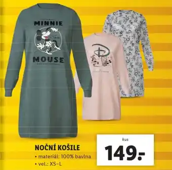 Lidl NOČNÍ KOŠILE nabídka