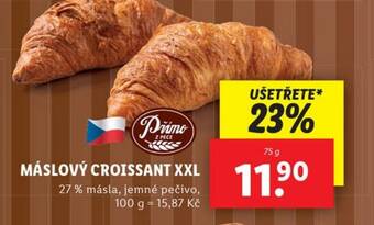 Lidl MÁSLOVÝ CROISSANT XXL nabídka