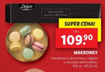 Lidl MAKRONKY nabídka
