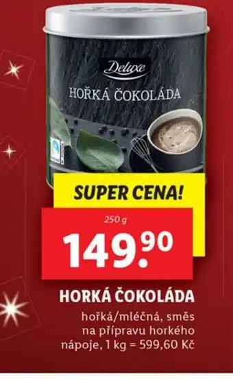 Lidl HOŘKÁ ČOKOLÁDA nabídka