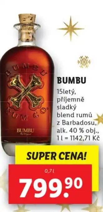 Lidl BUMBU nabídka
