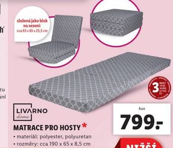 Lidl MATRACE PRO HOSTY nabídka