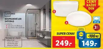Lidl KOUPELNOVÉ LED SVÍTIDLO nabídka