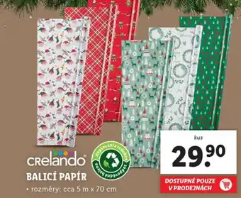 Lidl BALICÍ PAPÍR nabídka