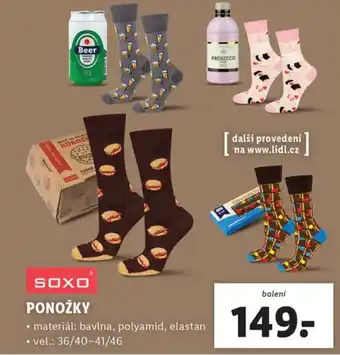 Lidl PONOŽKY nabídka