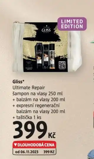 dm drogerie Gliss dárkový balíček nabídka