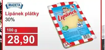 PLUS JIP MADETA Lipánek plátky nabídka