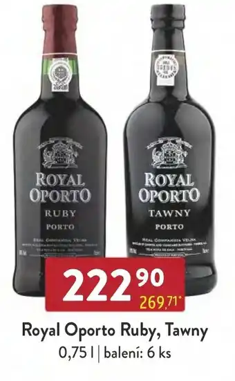 Qanto Royal Oporto Ruby, Tawny 0,75L nabídka