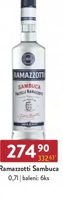 Ramazzotti Sambuca 0,7L