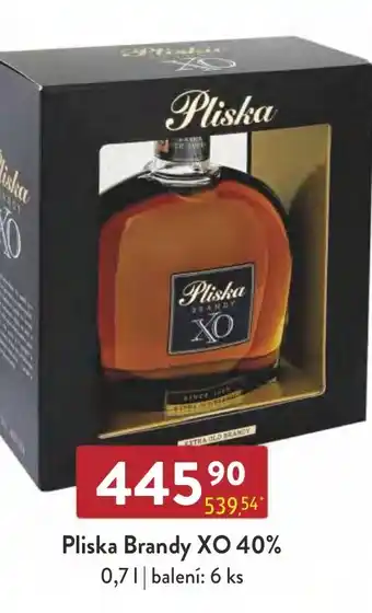 Qanto Pliska Brandy XO 40% nabídka