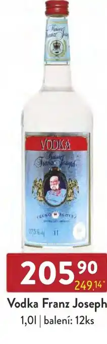 Qanto Vodka Franz Joseph 1,0L nabídka