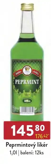 Qanto Peprmintový likér 1,0L nabídka