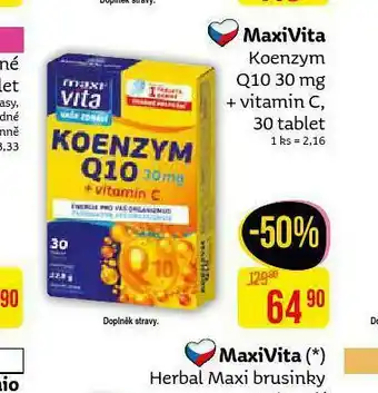 Teta Maxivita koenzym q10 nabídka