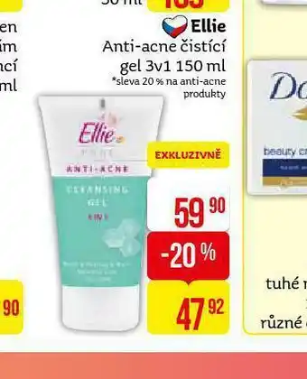 Teta Ellie anti-acne čistící gel nabídka