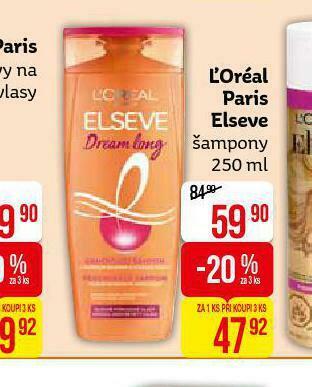 Teta Loreal paris elseve šampon nabídka
