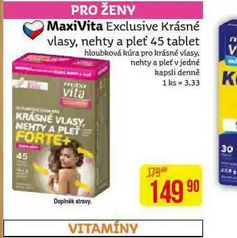 Teta Maxivita exclusive krásné nehty, vlasy a pleť nabídka